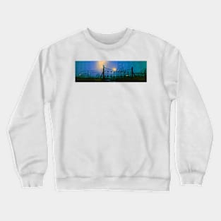 bates pit night Crewneck Sweatshirt